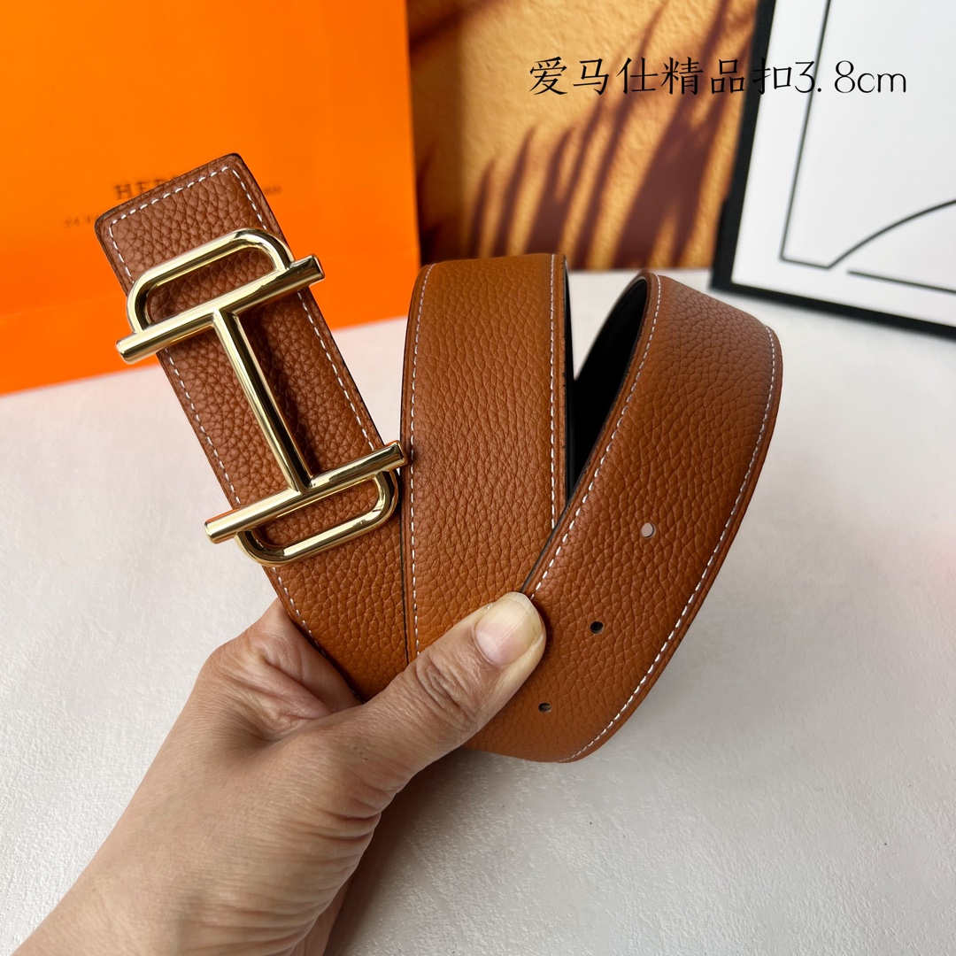 Hermès Male Basic Belt Cow Leather M