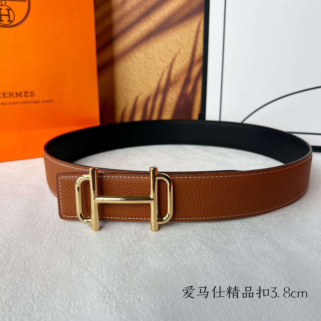 Hermès Male Basic Belt Cow Leather M