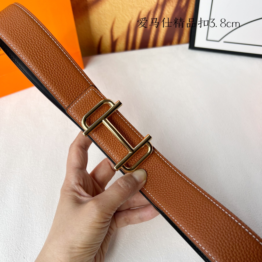 Hermès Male Basic Belt Cow Leather M