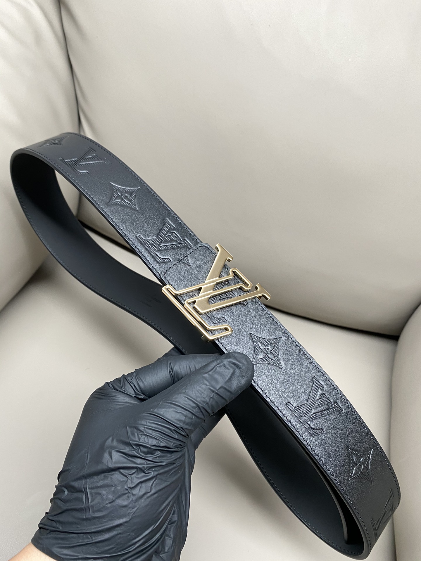 Louis Vuitton Basic Belt Cow Leather S-l