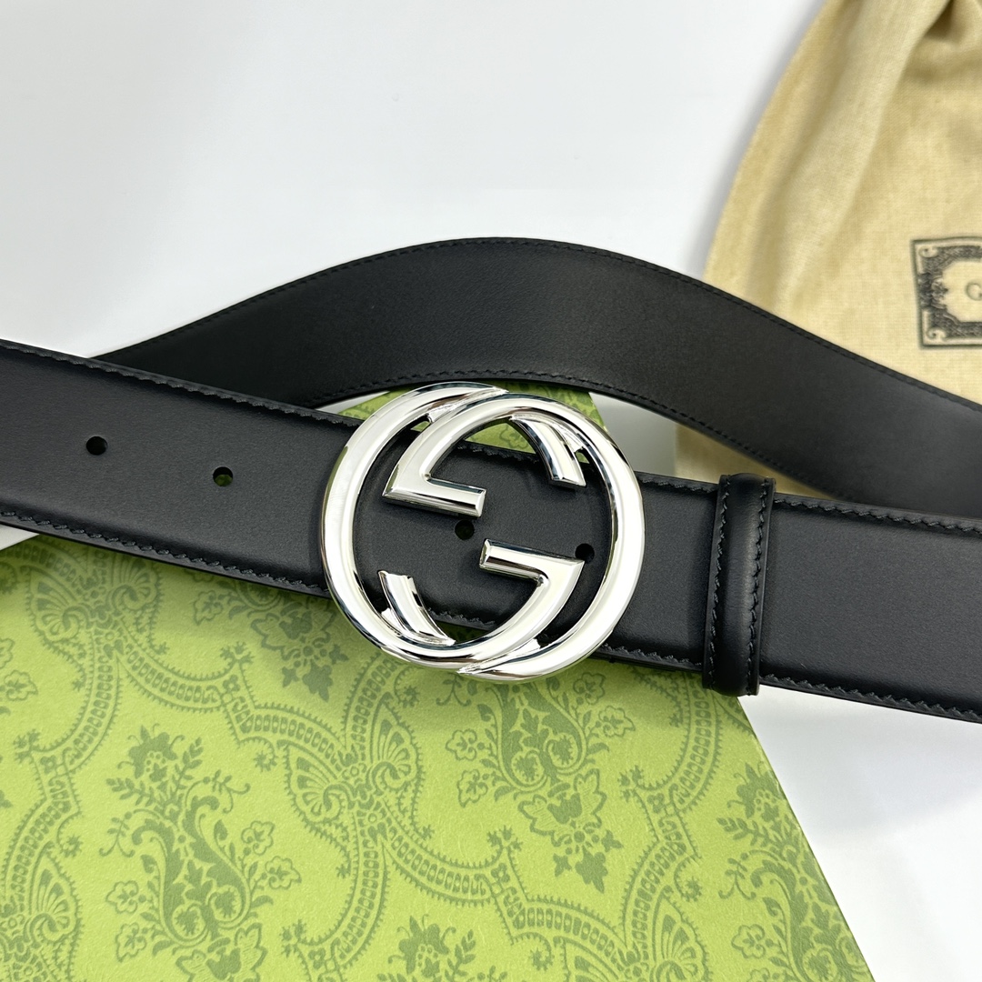 Gucci Basic Belt Cow Leather M