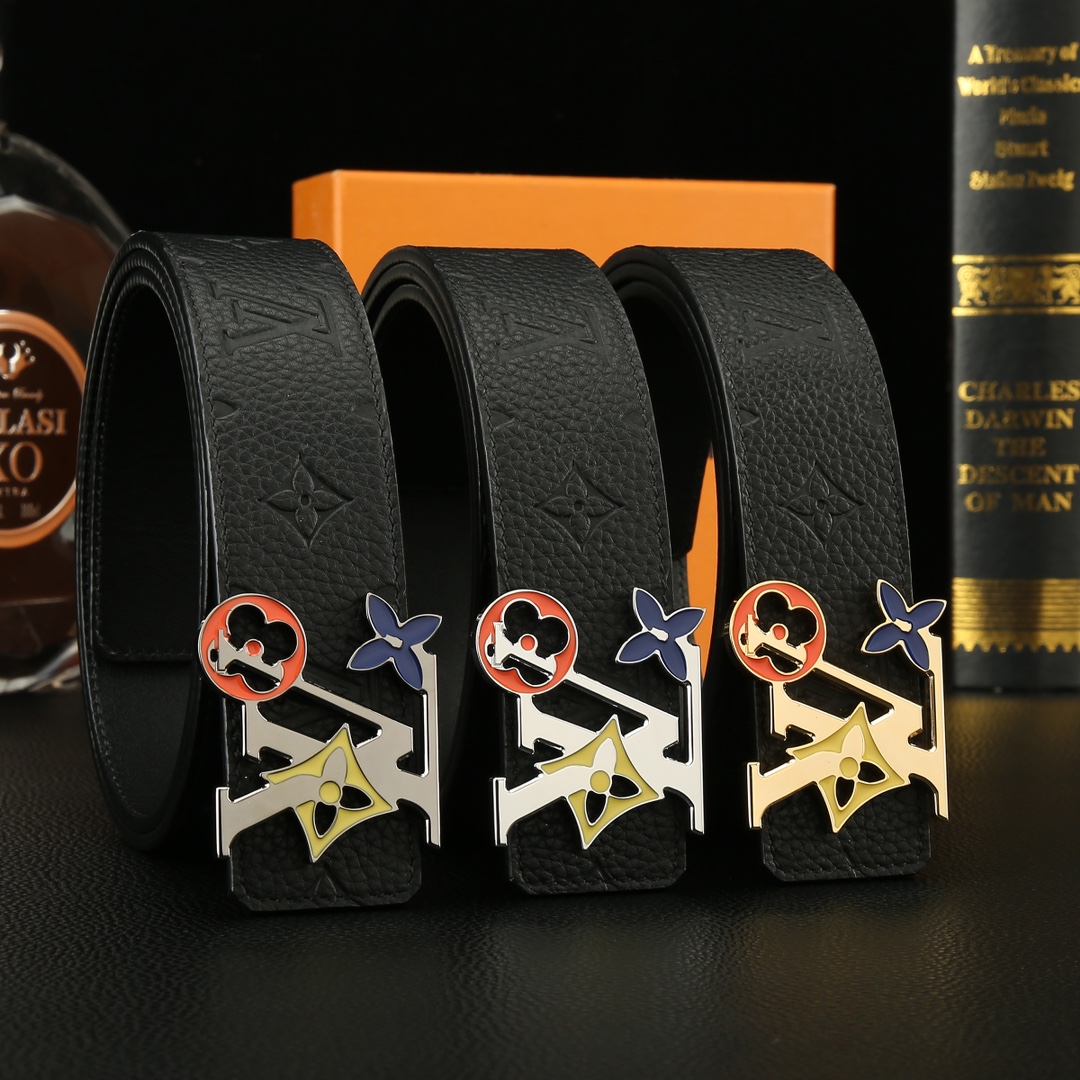 Louis Vuitton Basic Belt Cow Leather