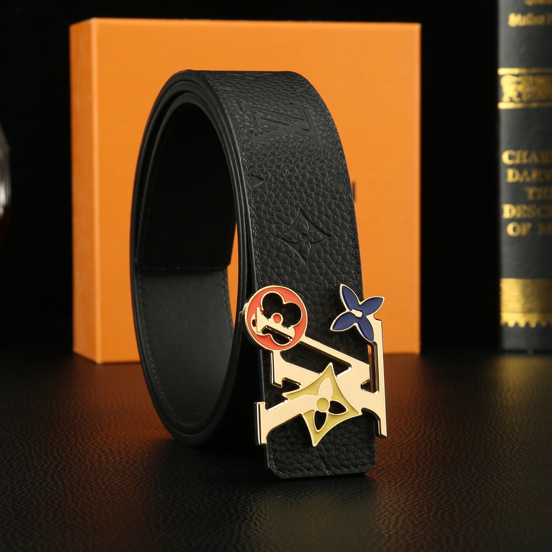 Louis Vuitton Basic Belt Cow Leather