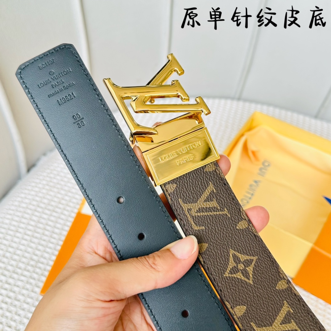 Louis Vuitton Male Basic Belt 40mm-l