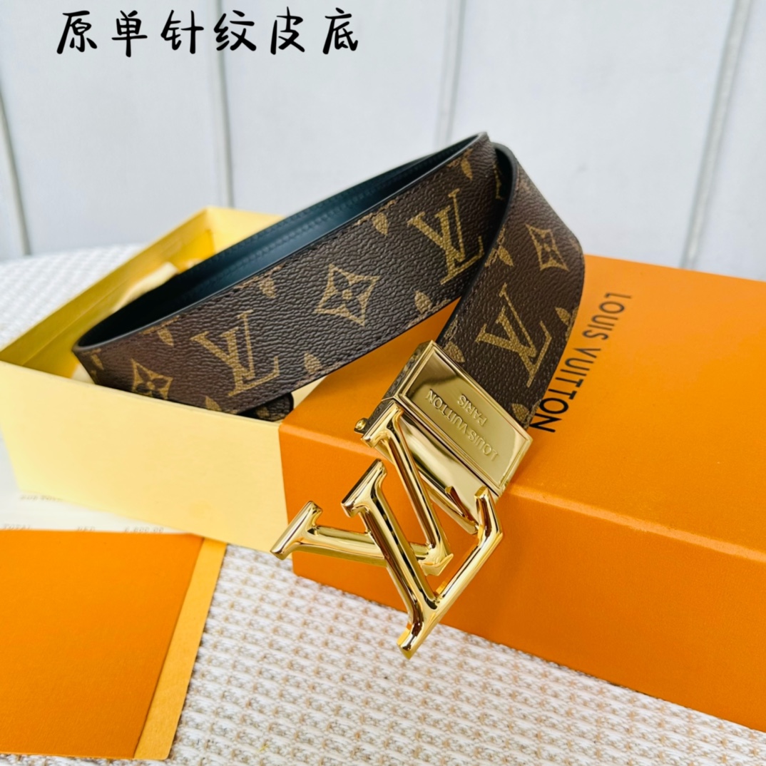 Louis Vuitton Male Basic Belt 40mm-l