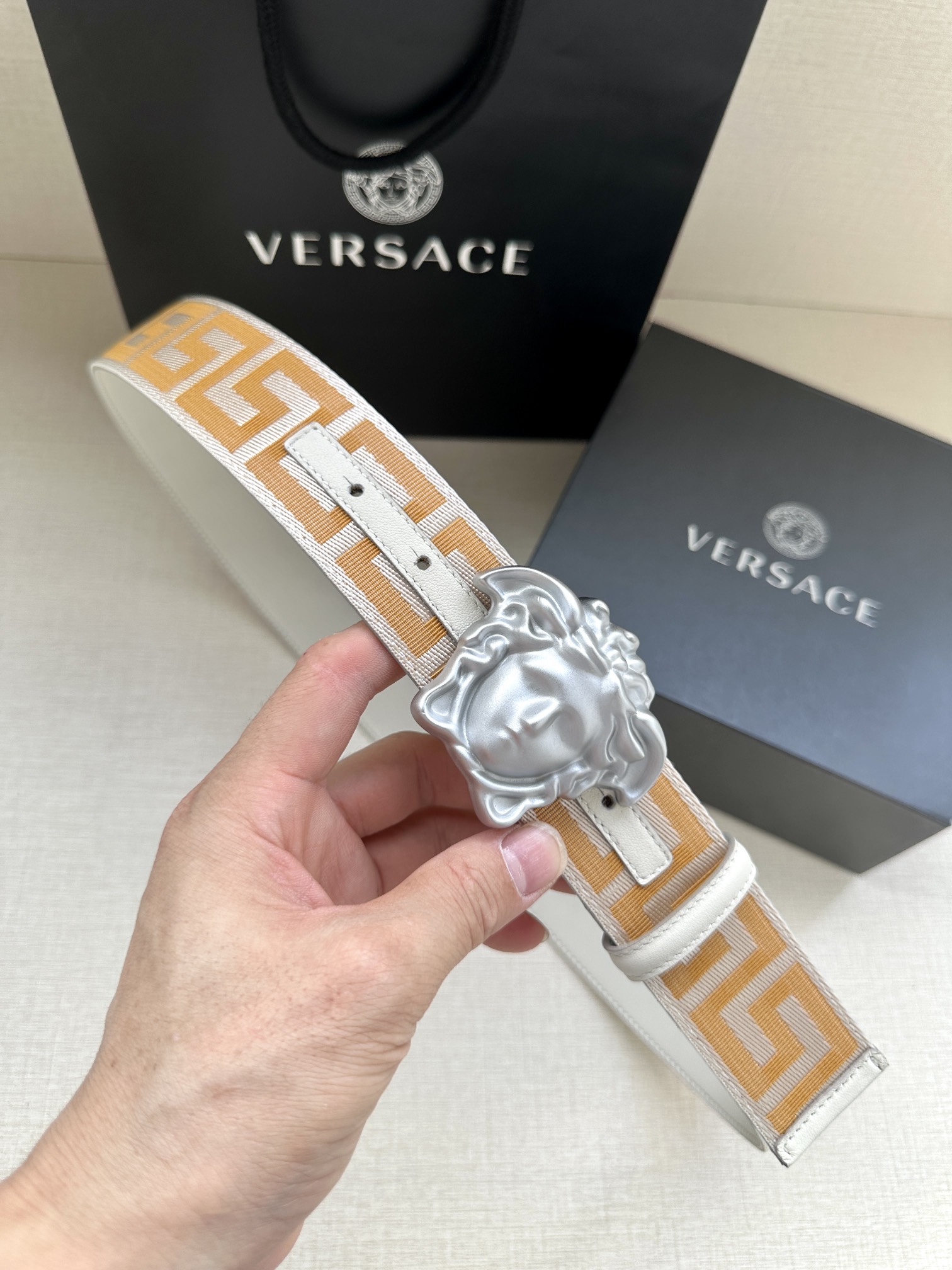 Versace Basic Belt S-m