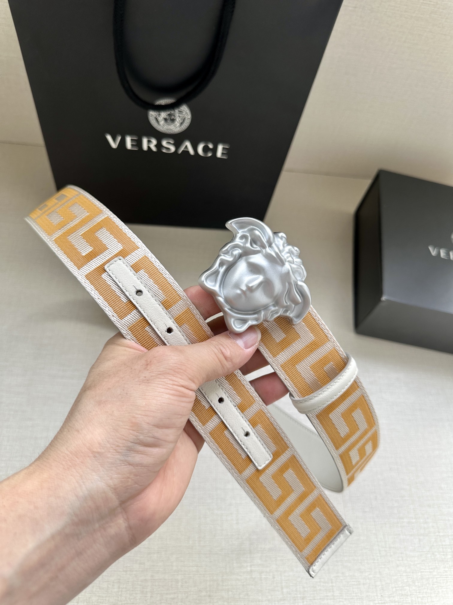 Versace Basic Belt S-m