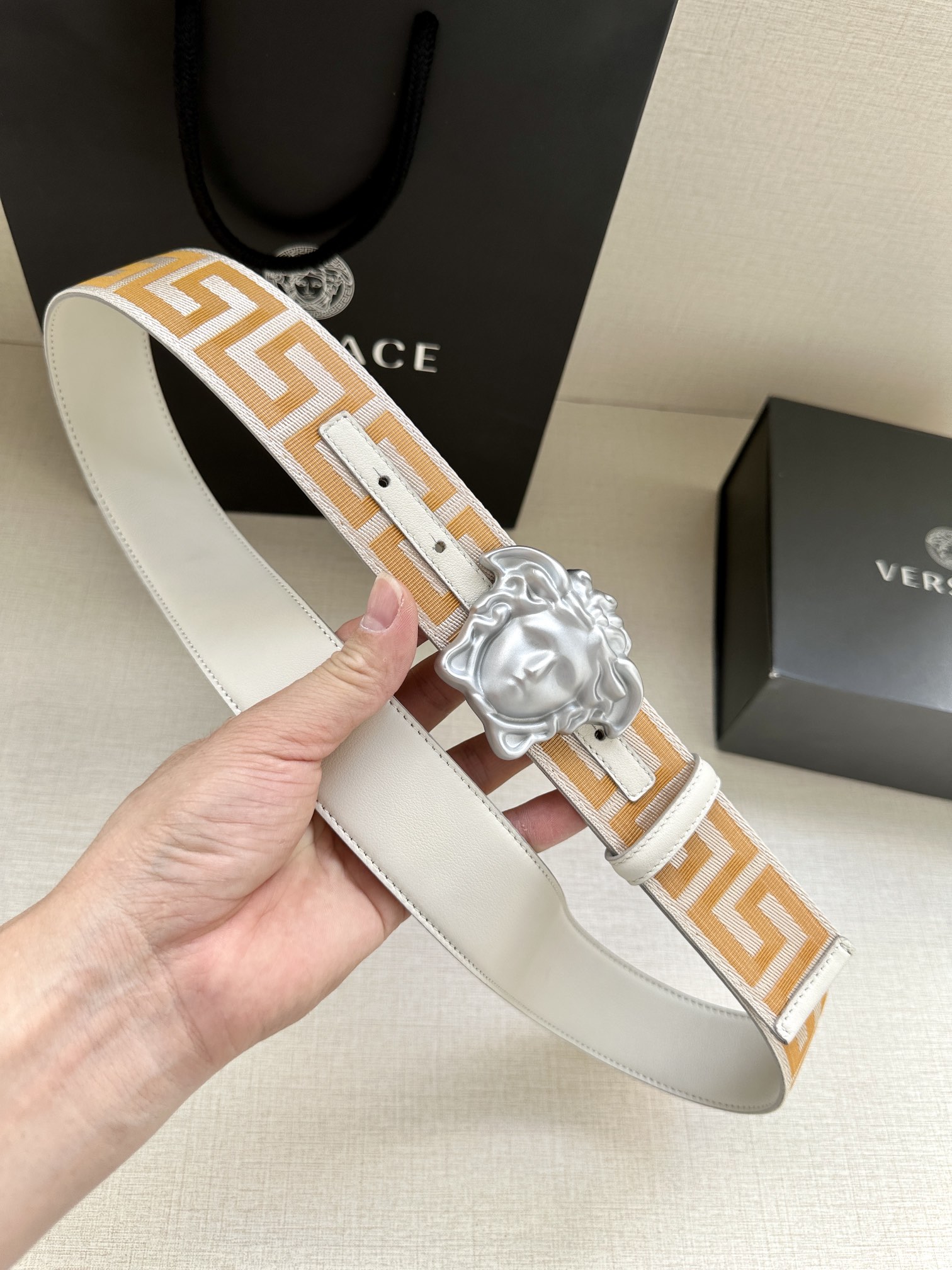 Versace Basic Belt S-m