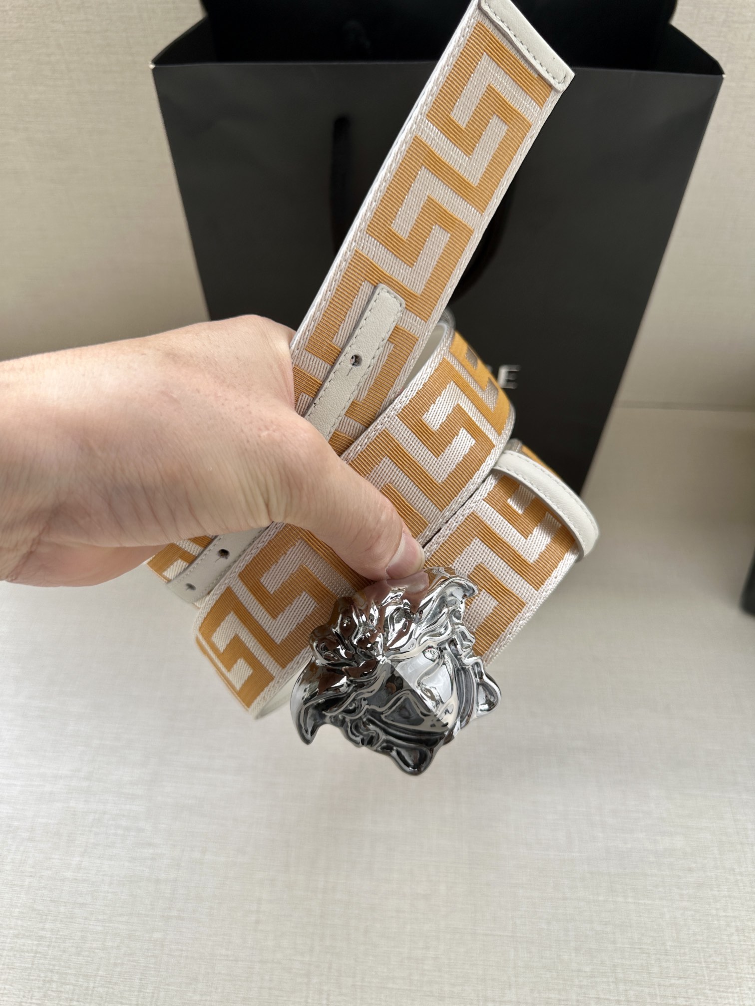 Versace Basic Belt S-m