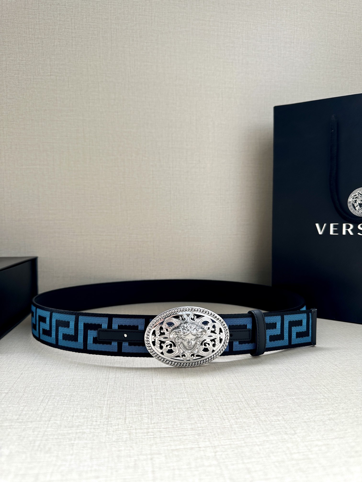 Versace Basic Belt Canvas S-m