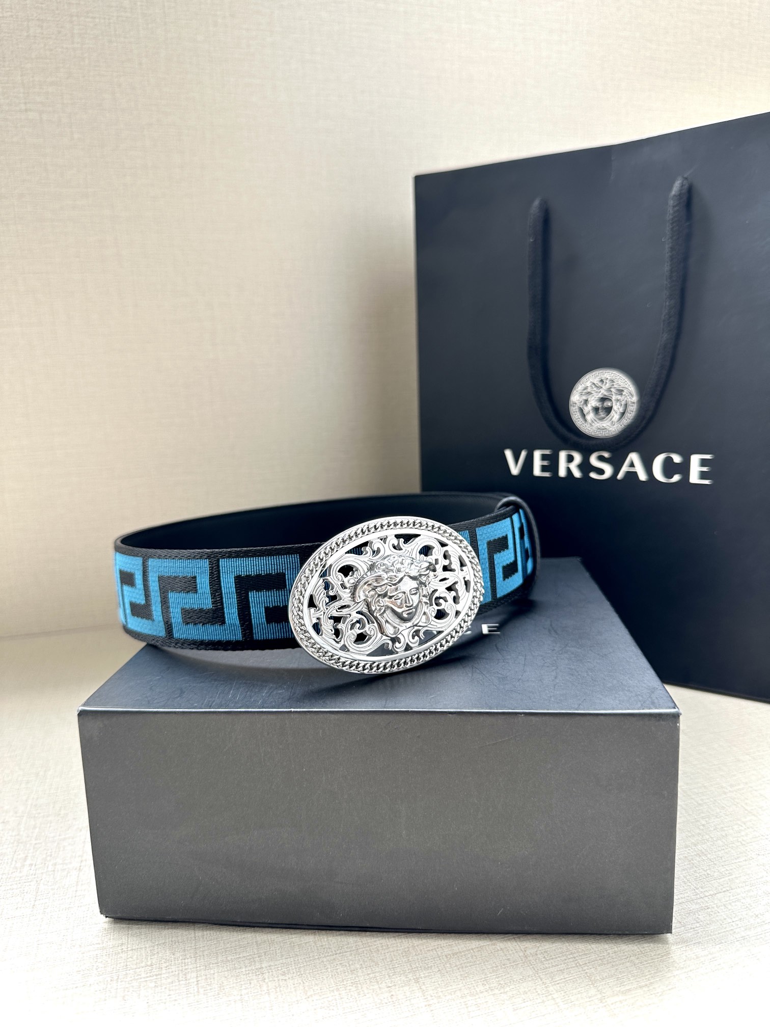 Versace Basic Belt Canvas S-m