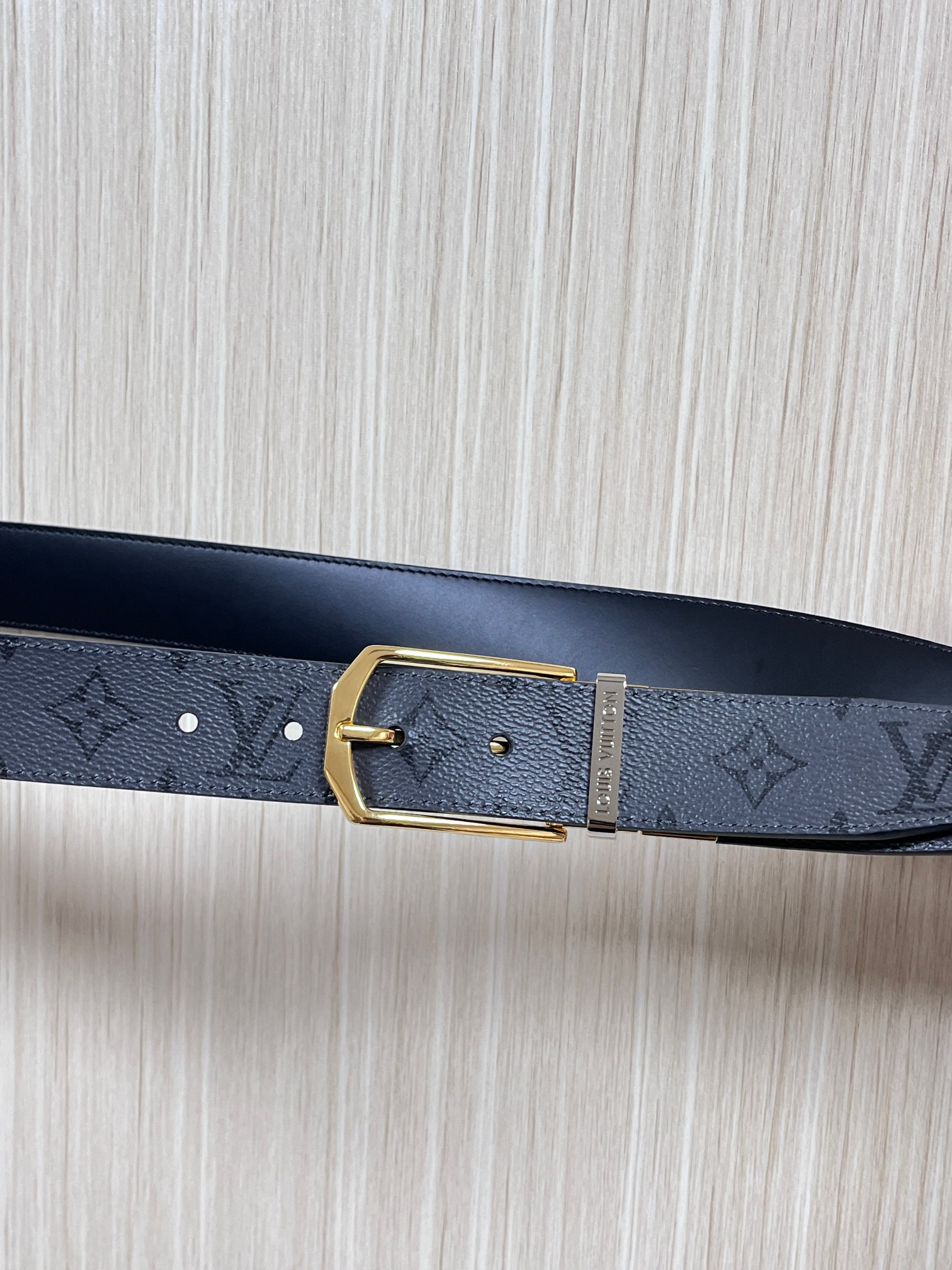Basic Belt Cow Leather Gray