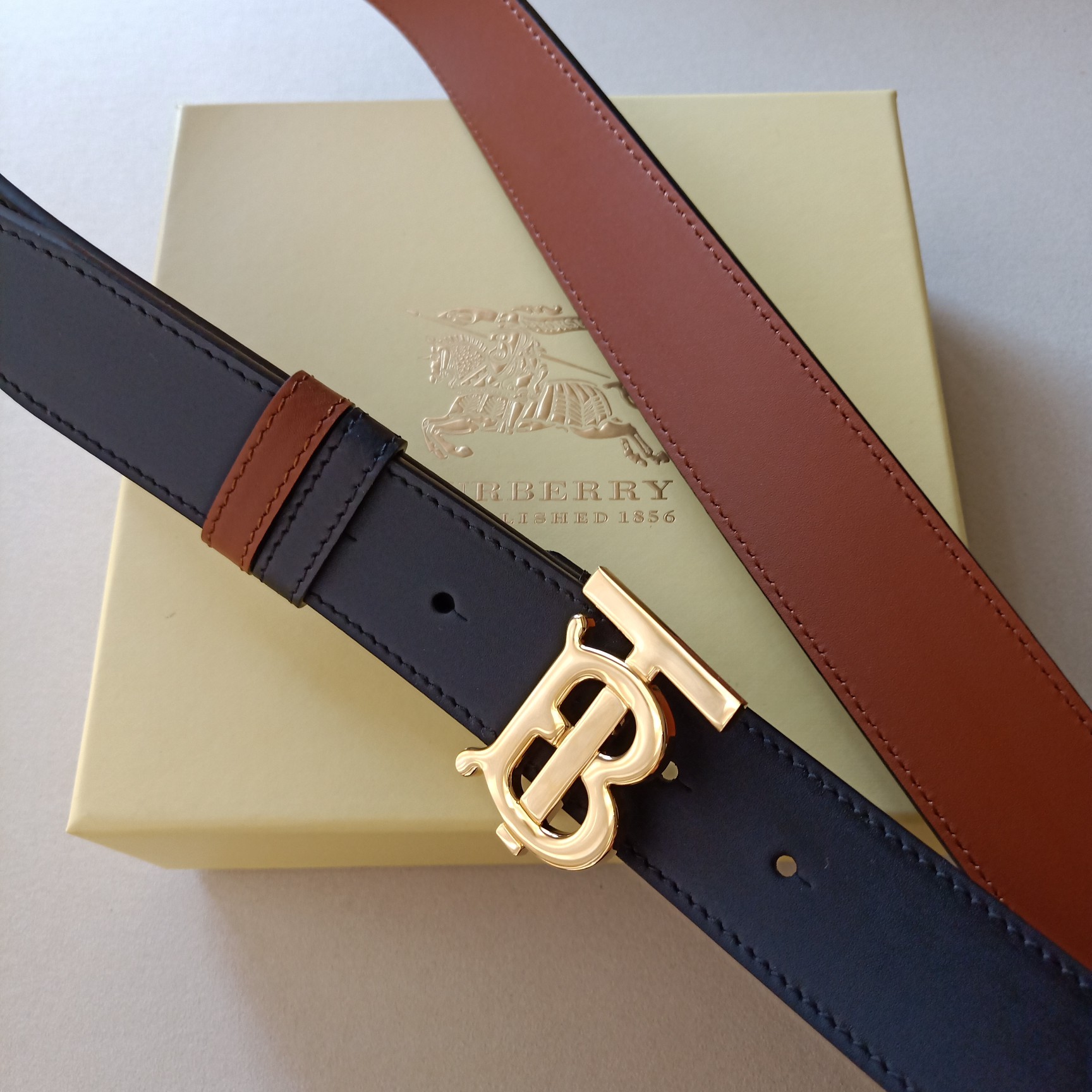 Burberry Male Basic Belt 35mm