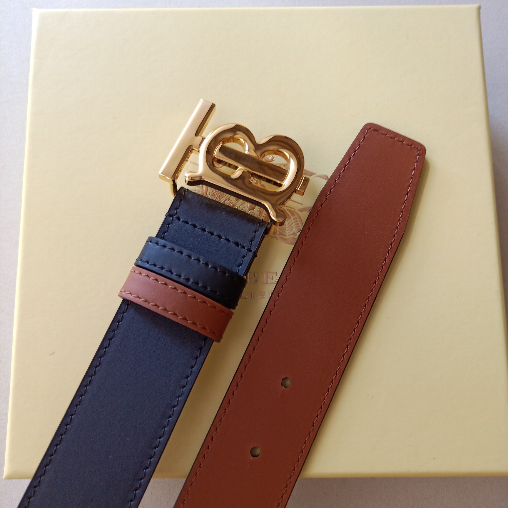 Burberry Male Basic Belt 35mm