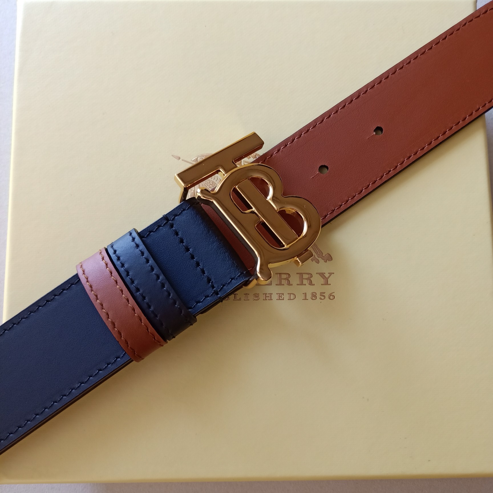 Burberry Male Basic Belt 35mm