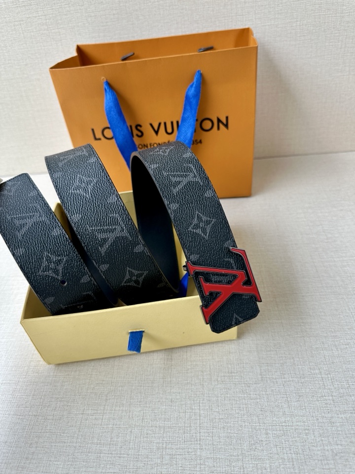 Louis Vuitton Basic Belt Canvas M-l