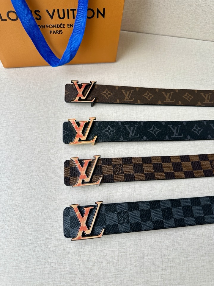 Louis Vuitton Basic Belt Canvas M-l