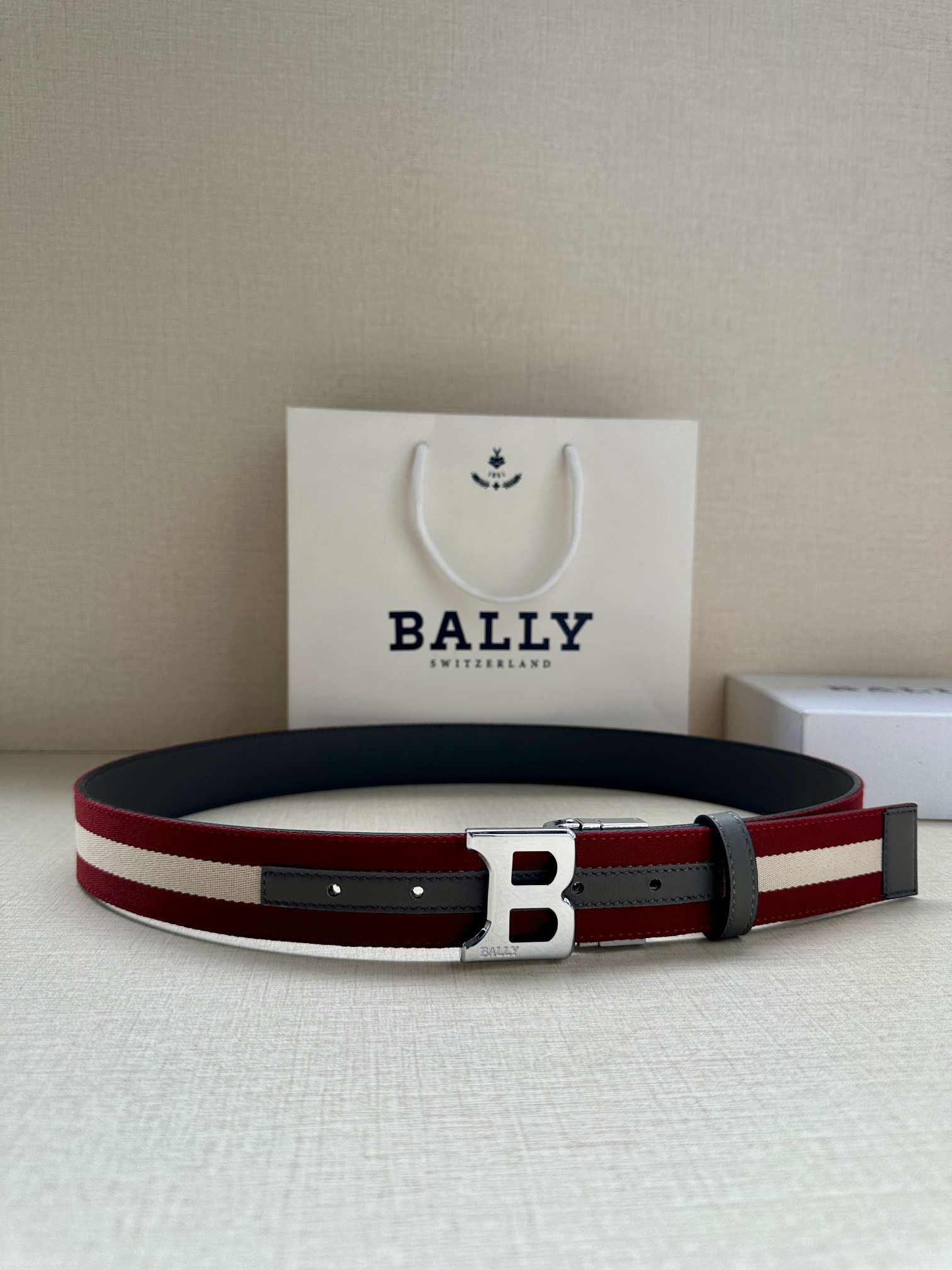 Bally Basic Belt Cow Leather L