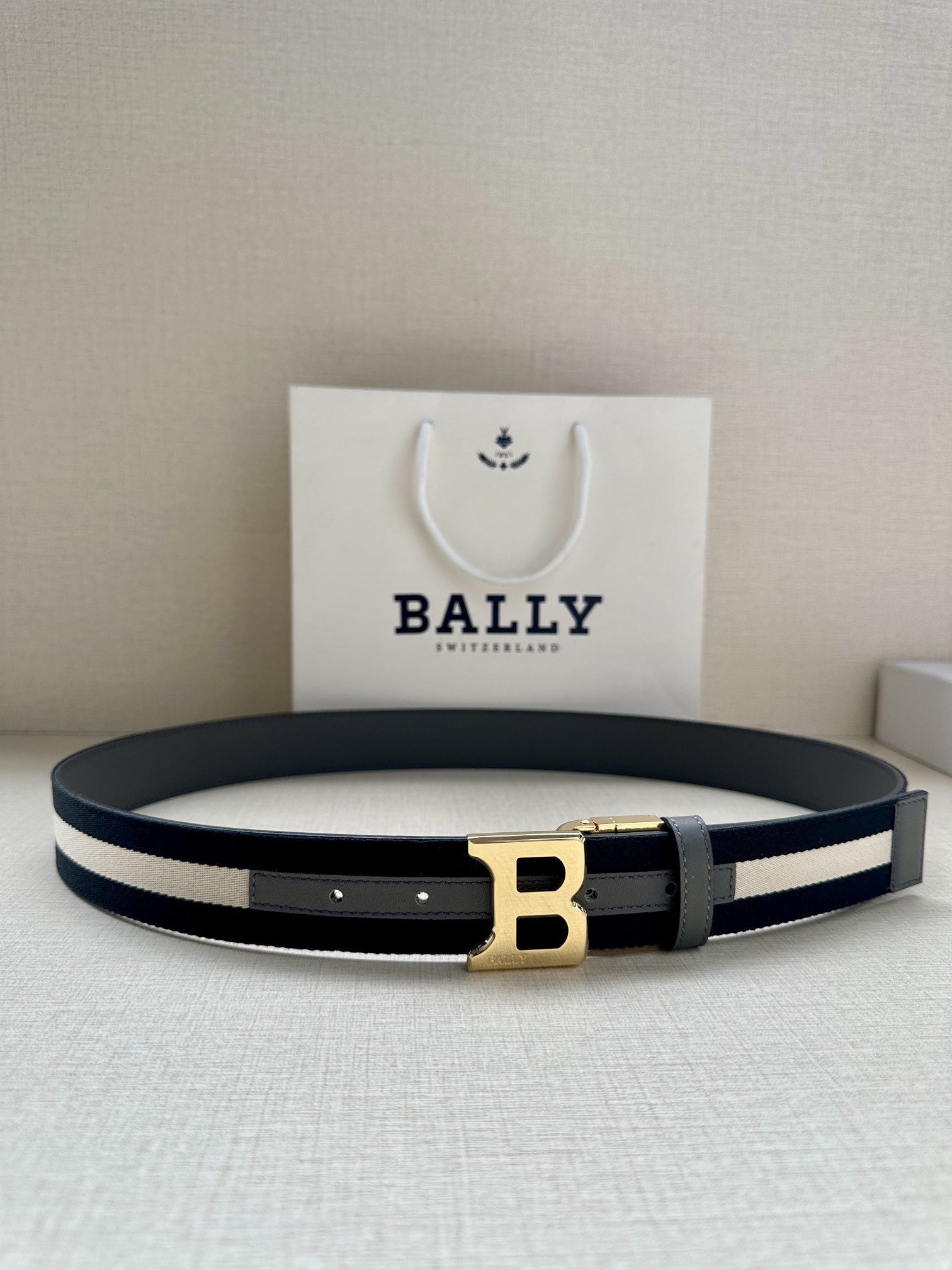 Bally Basic Belt Cow Leather L