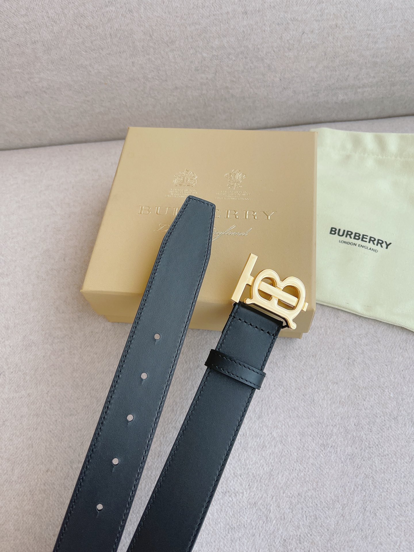 Burberry Leather Belt 35mm