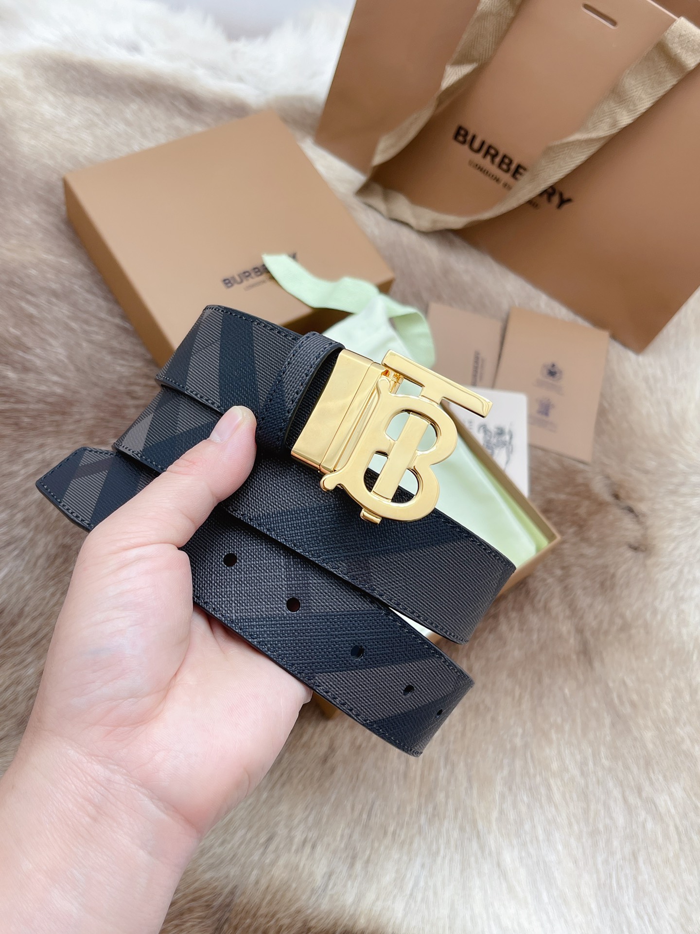 Burberry Male Basic Belt M