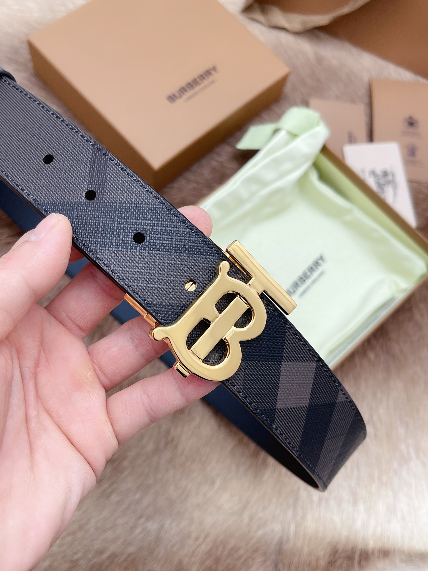 Burberry Male Basic Belt M