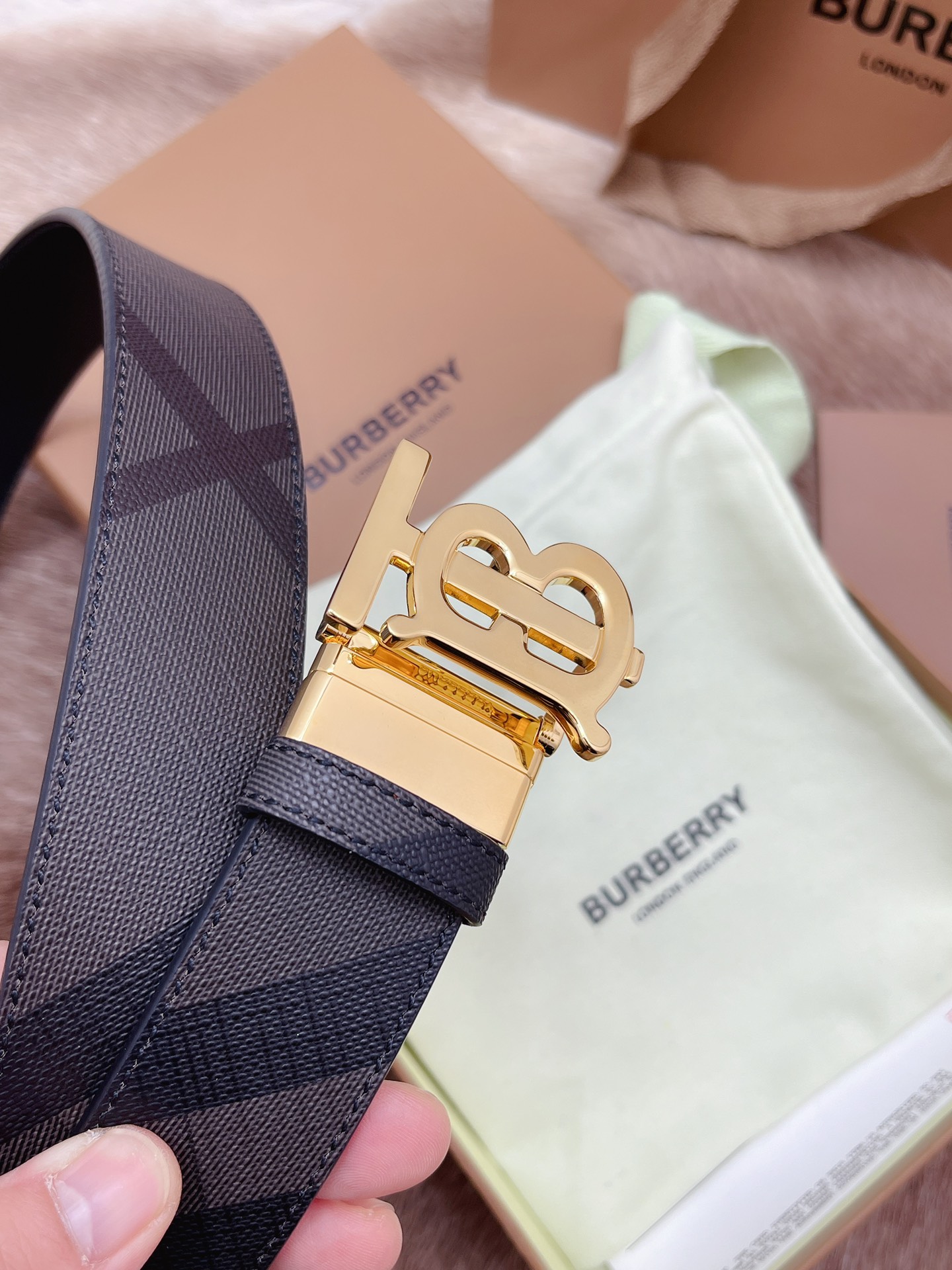 Burberry Male Basic Belt M