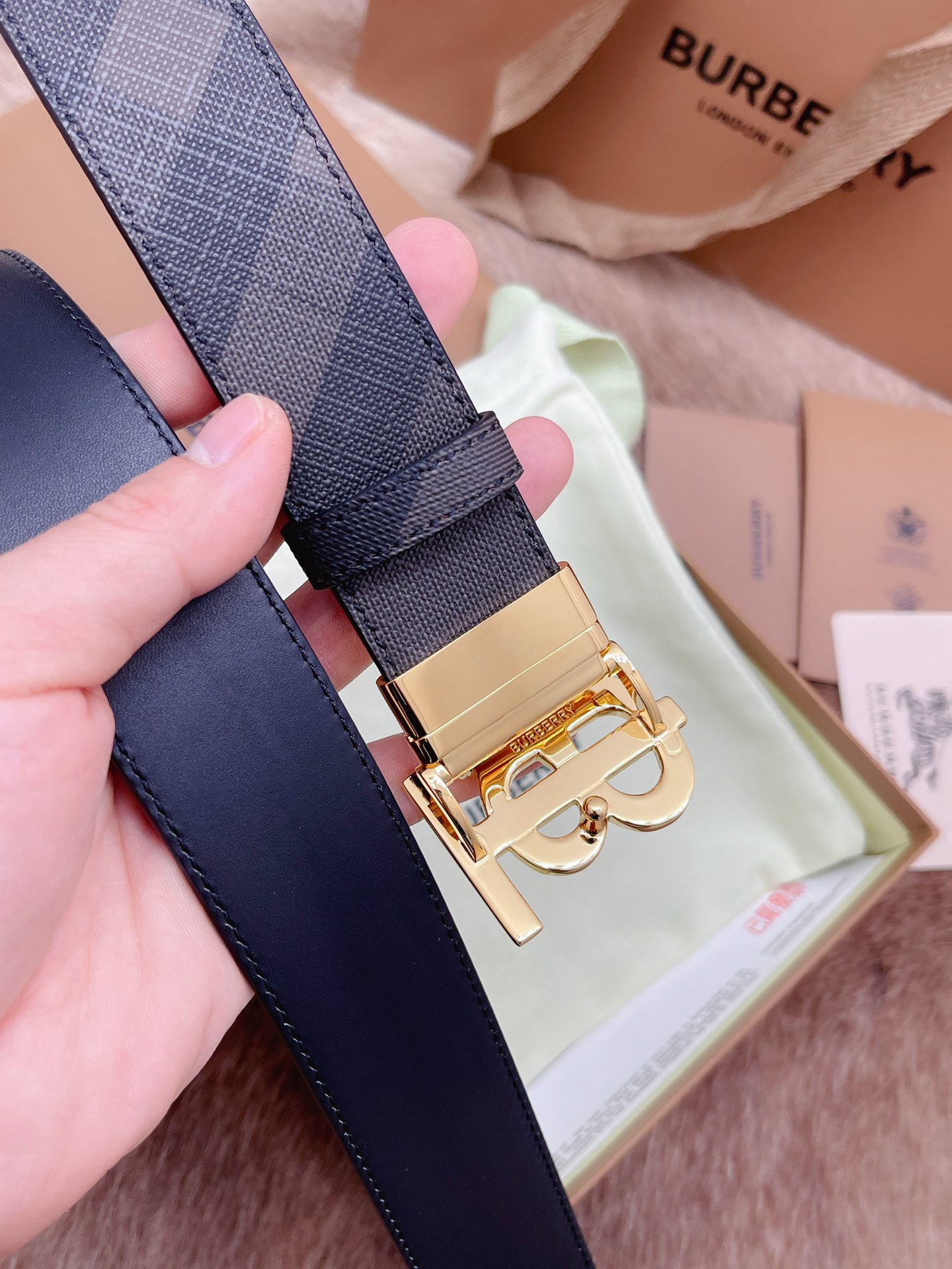 Burberry Male Basic Belt M