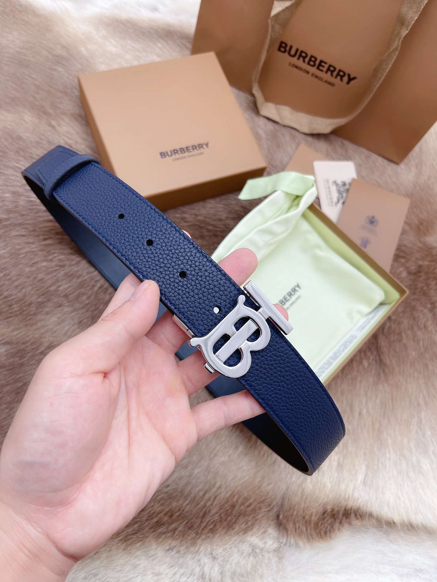 Burberry Male Basic Belt M