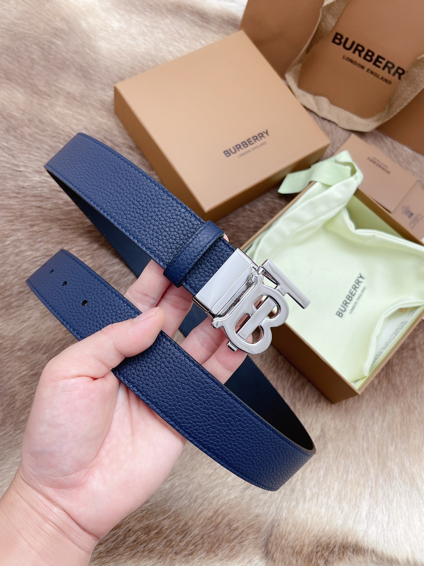 Burberry Male Basic Belt M