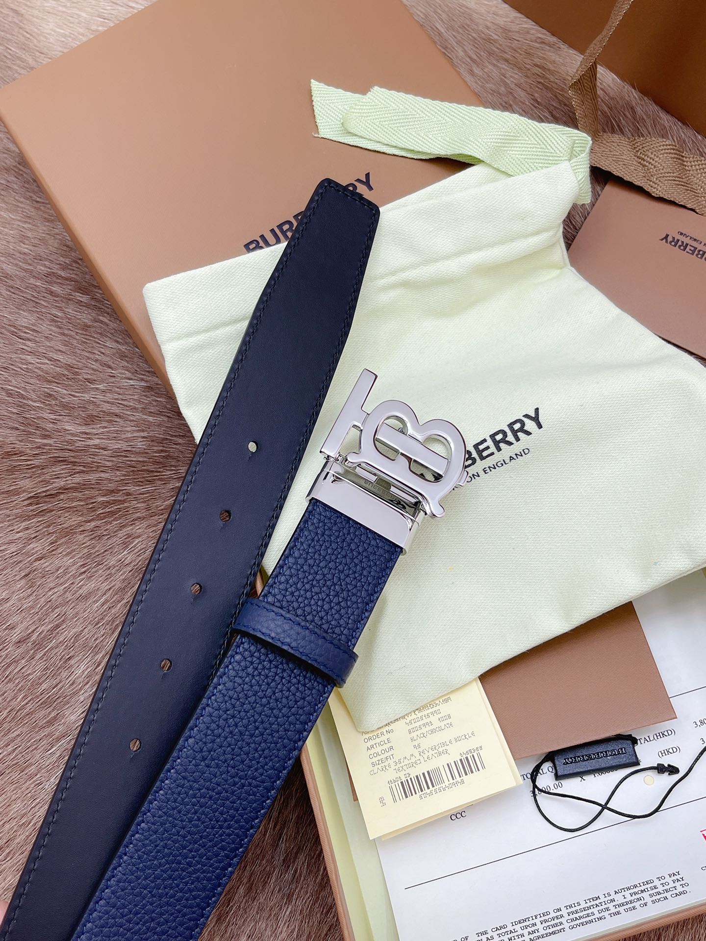 Burberry Male Basic Belt M