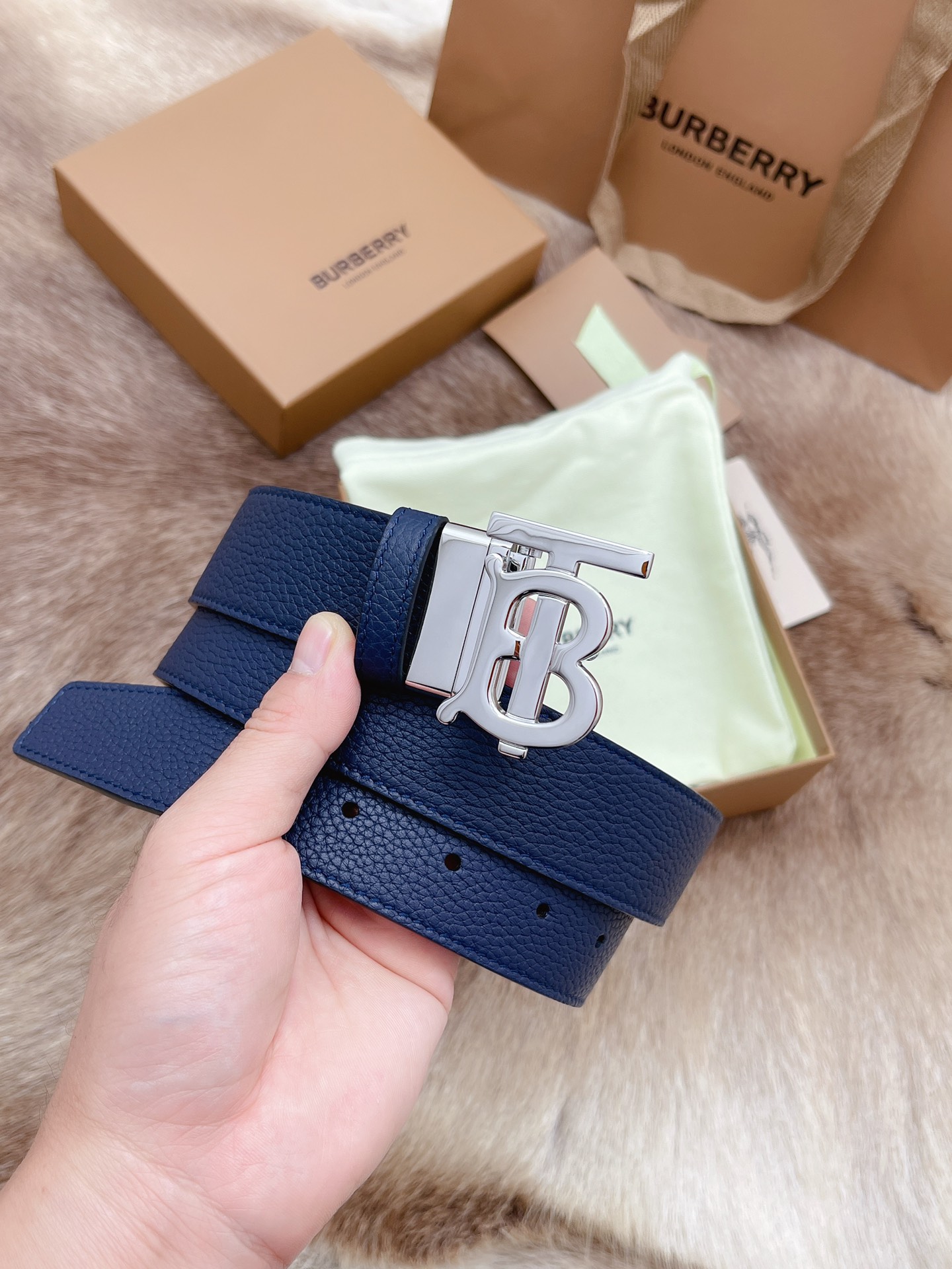 Burberry Male Basic Belt M