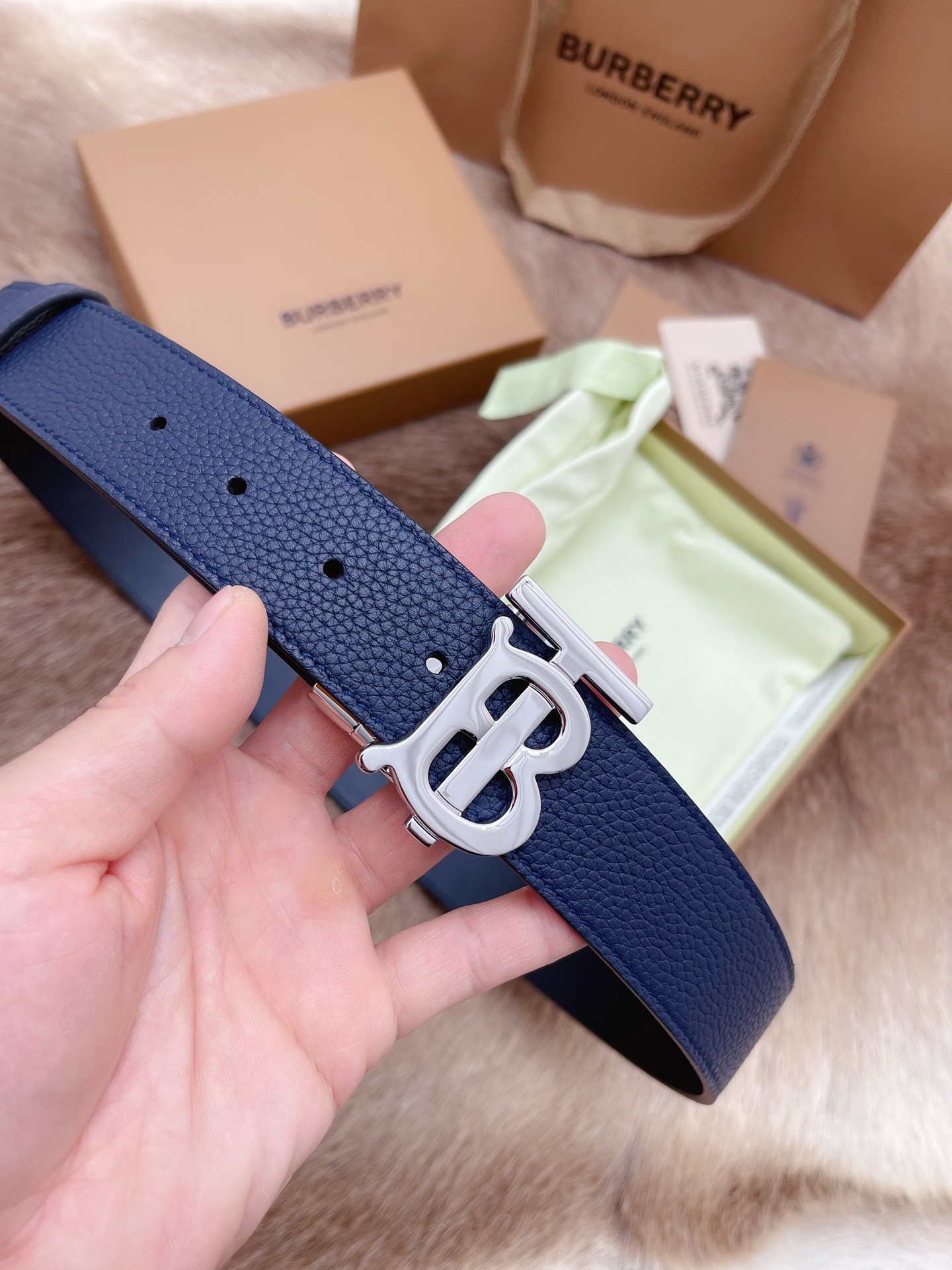 Burberry Male Basic Belt M