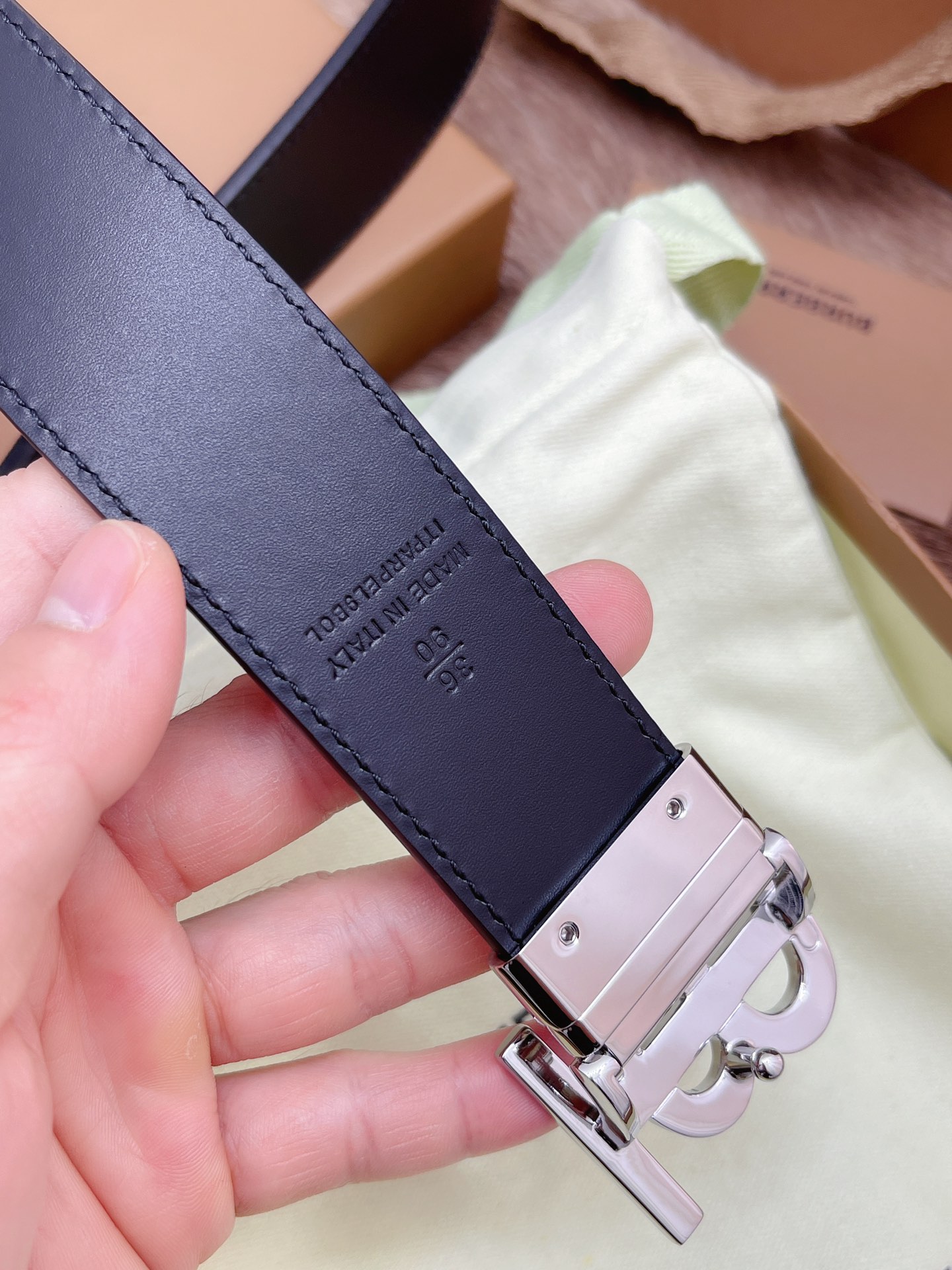 Burberry Male Basic Belt M