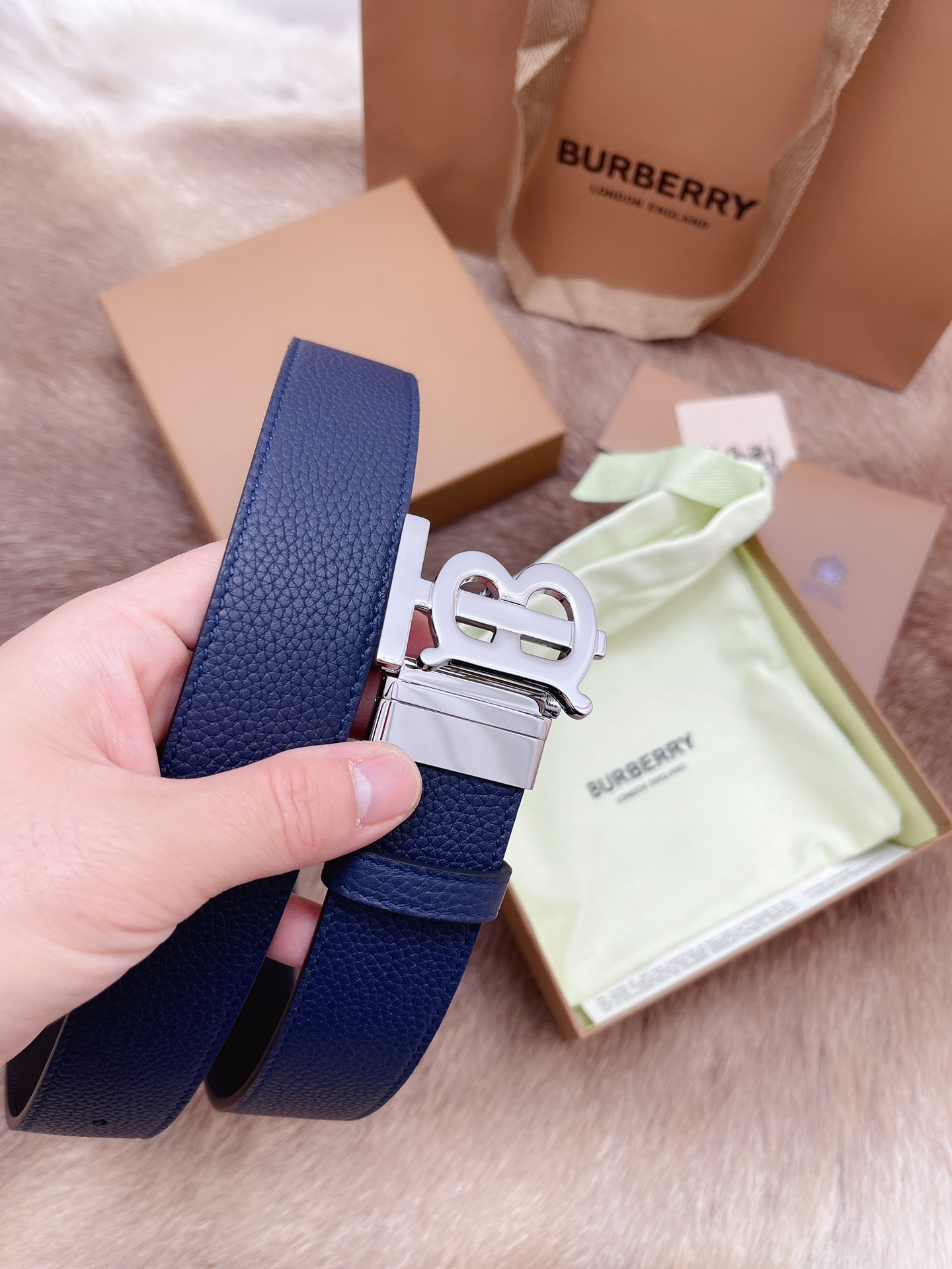 Burberry Male Basic Belt M