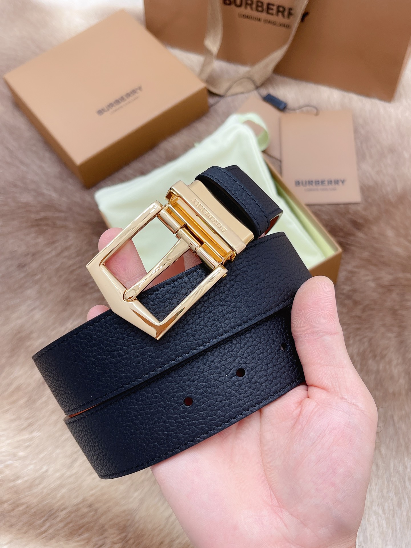 Burberry Male Basic Belt M