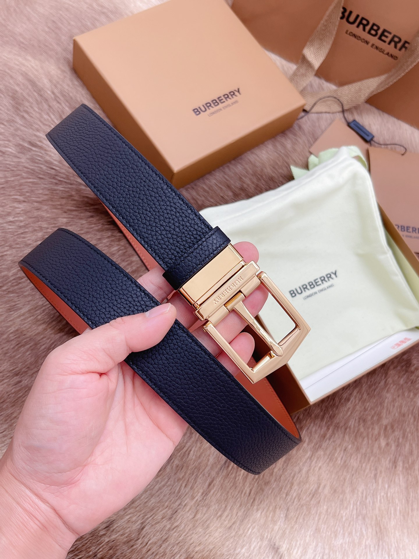Burberry Male Basic Belt M