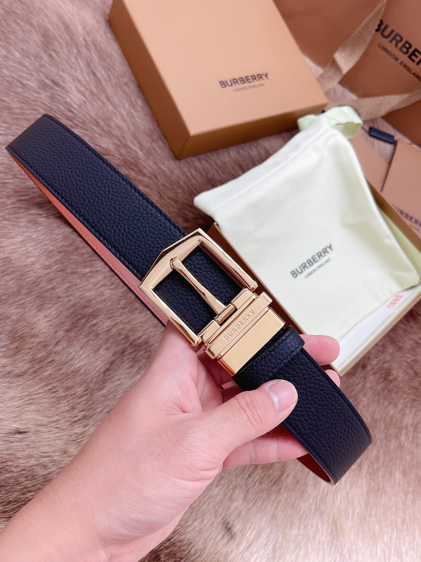 Burberry Male Basic Belt M