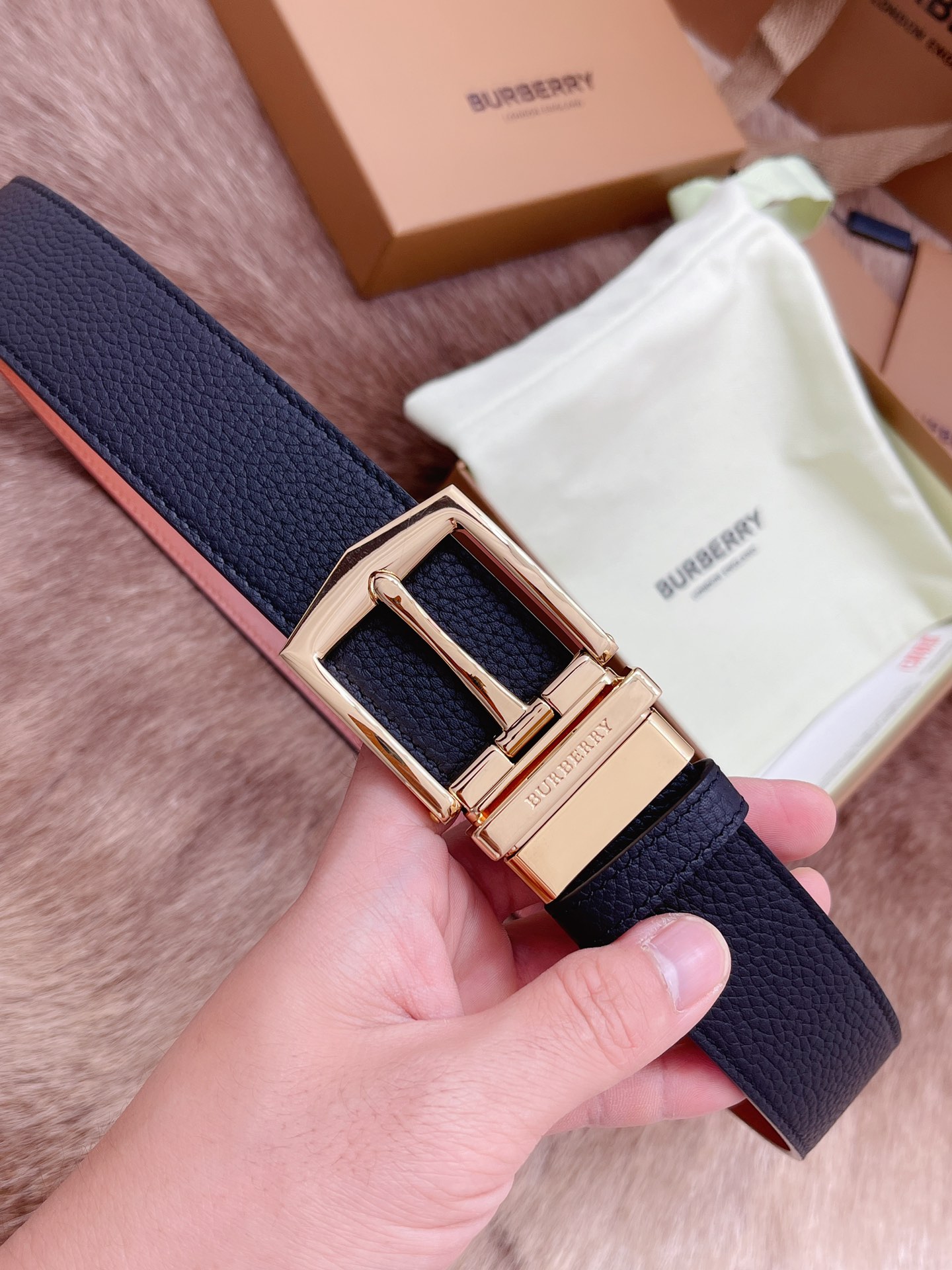 Burberry Male Basic Belt M