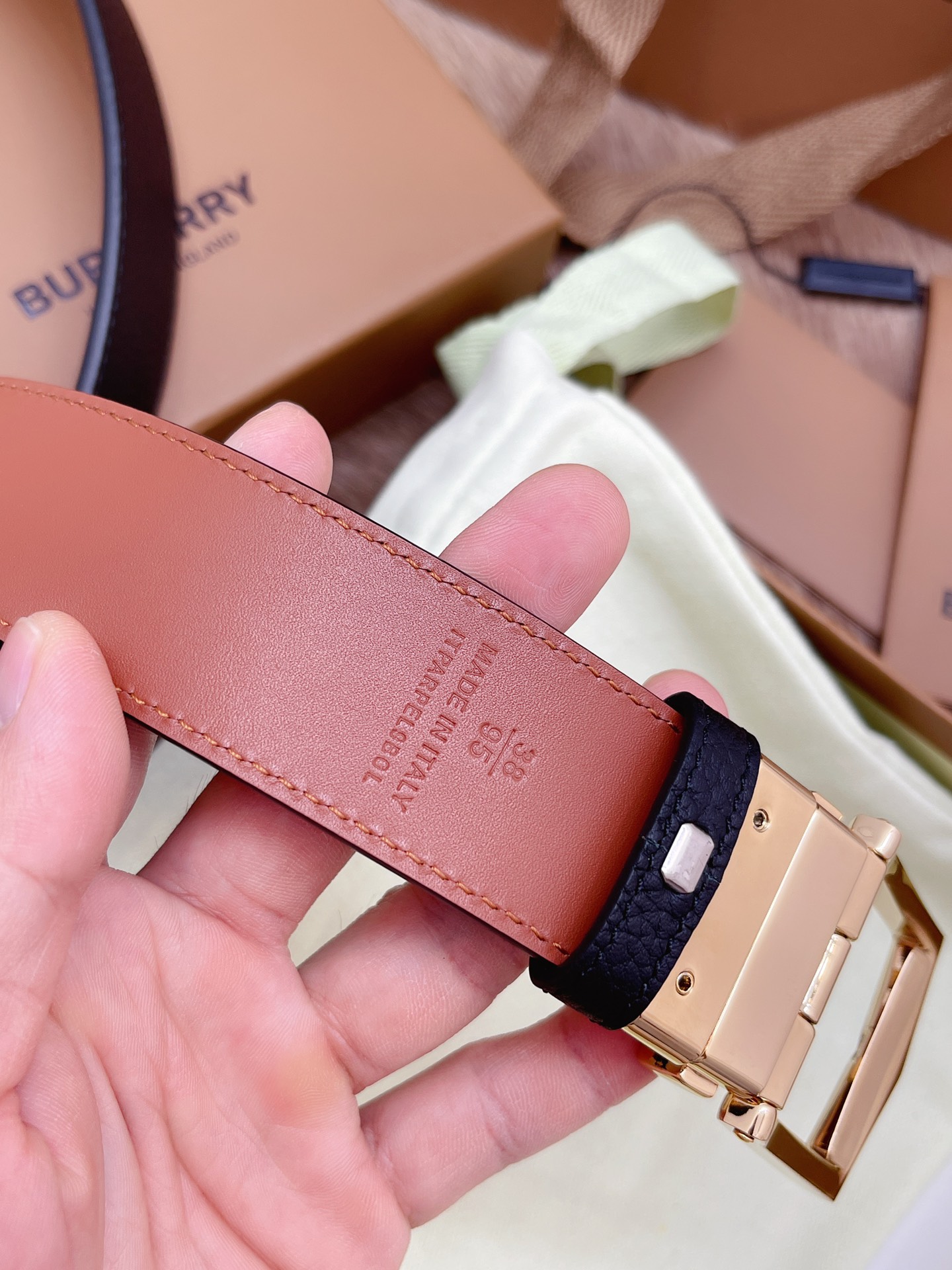 Burberry Male Basic Belt M