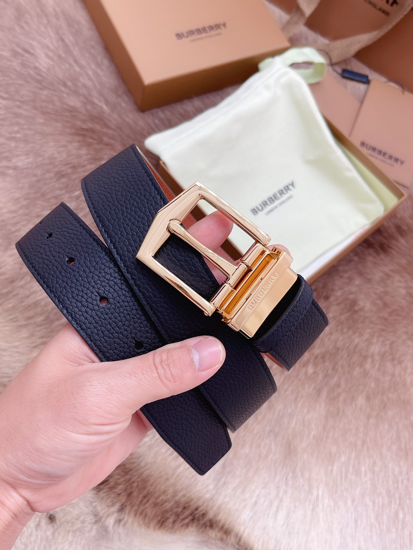 Burberry Male Basic Belt M