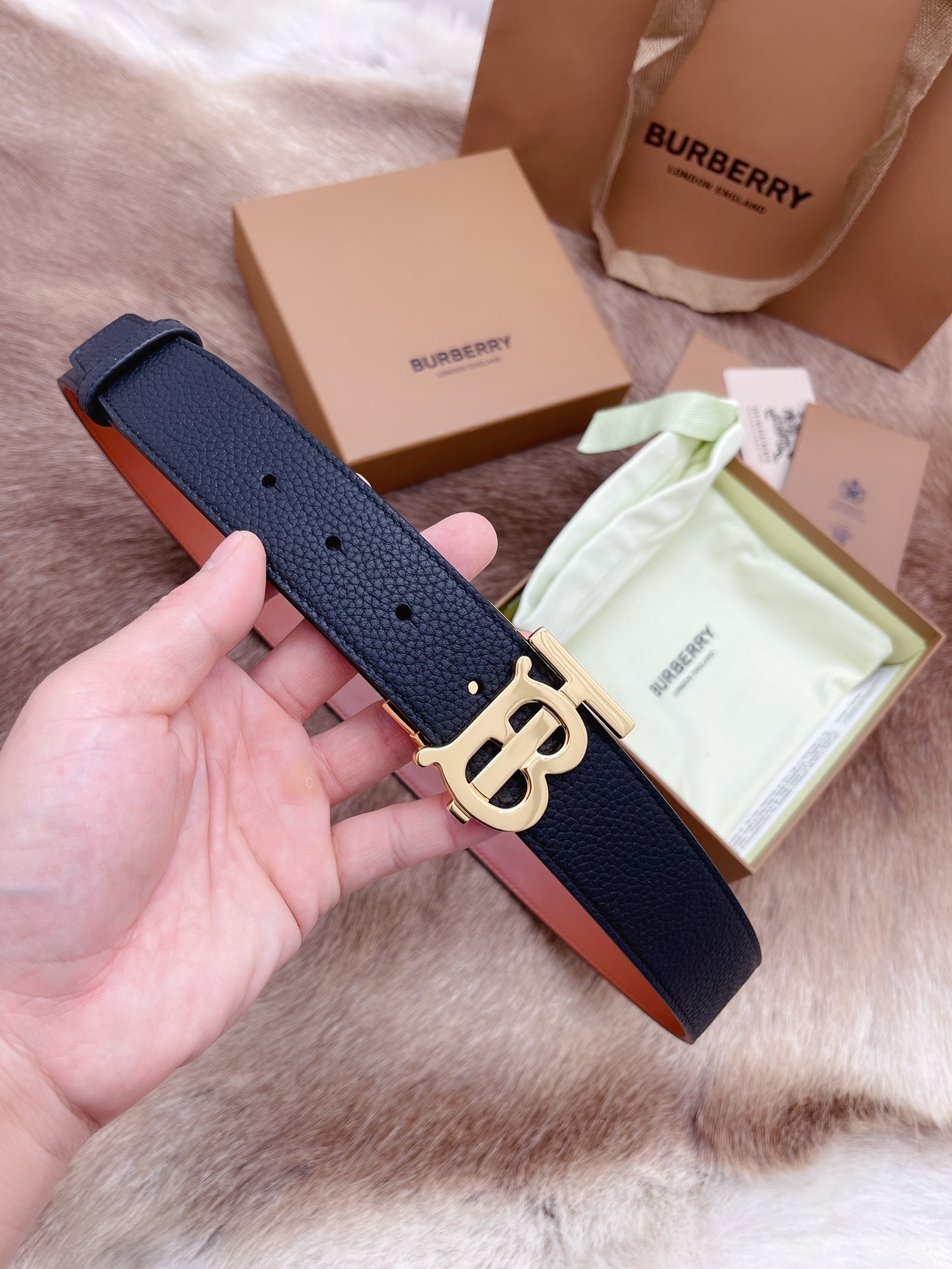 Burberry Male Basic Belt M