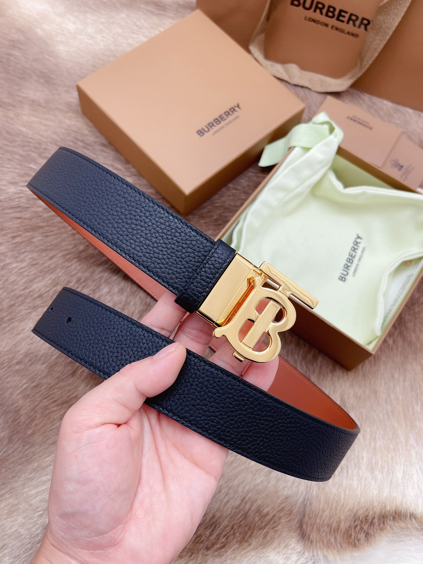 Burberry Male Basic Belt M