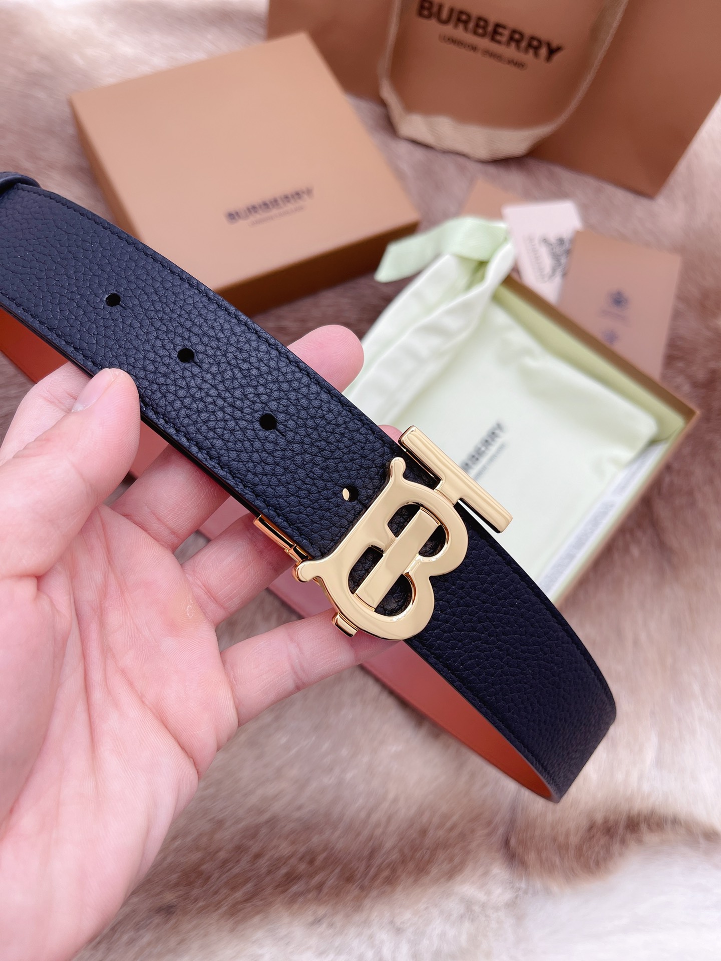 Burberry Male Basic Belt M