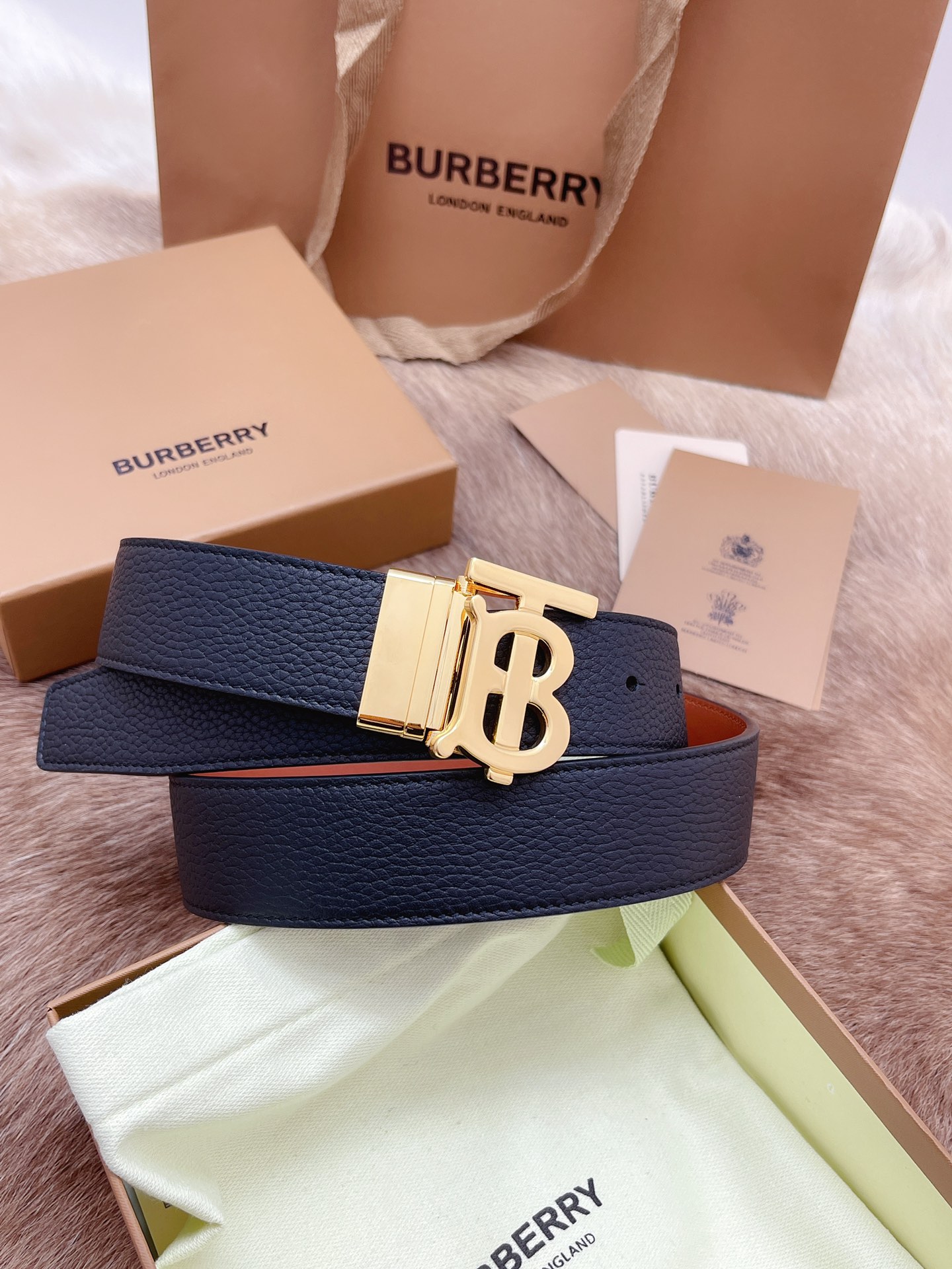 Burberry Male Basic Belt M