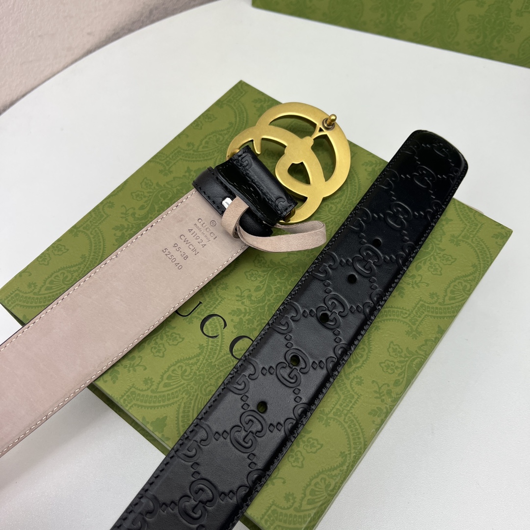Gucci Basic Belt Cow Leather