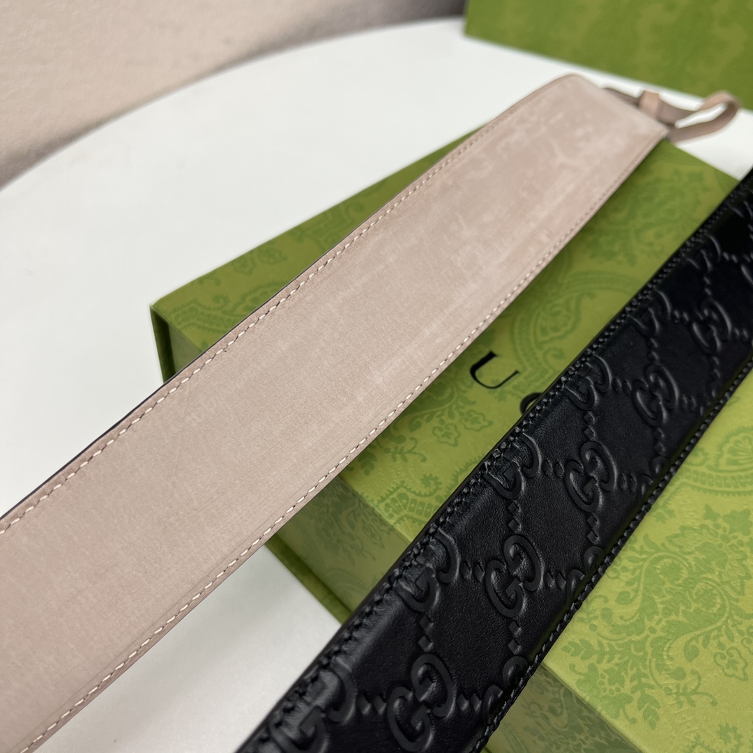 Gucci Basic Belt Cow Leather