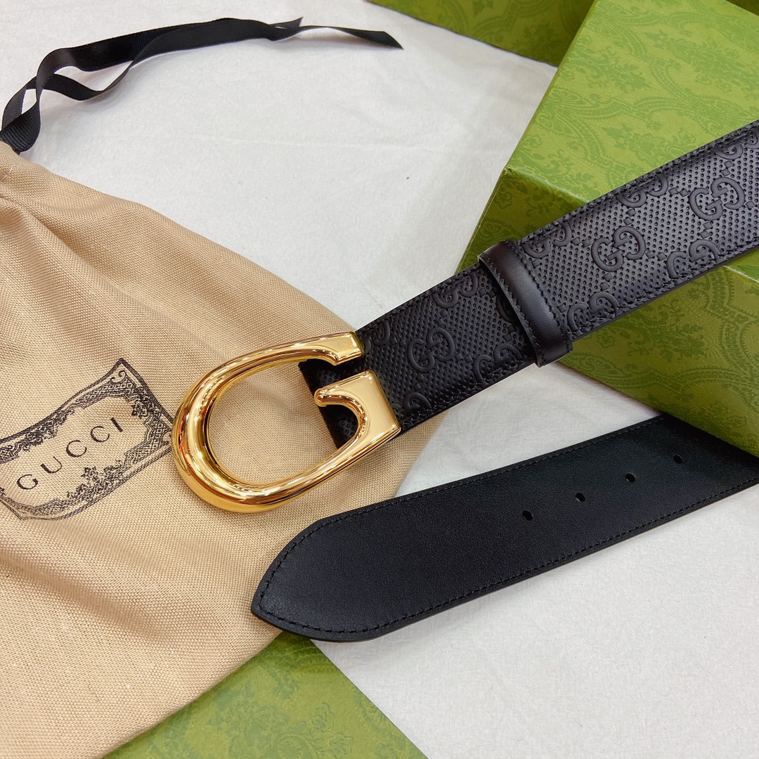 Gucci Basic Belt Top Grain Leather M