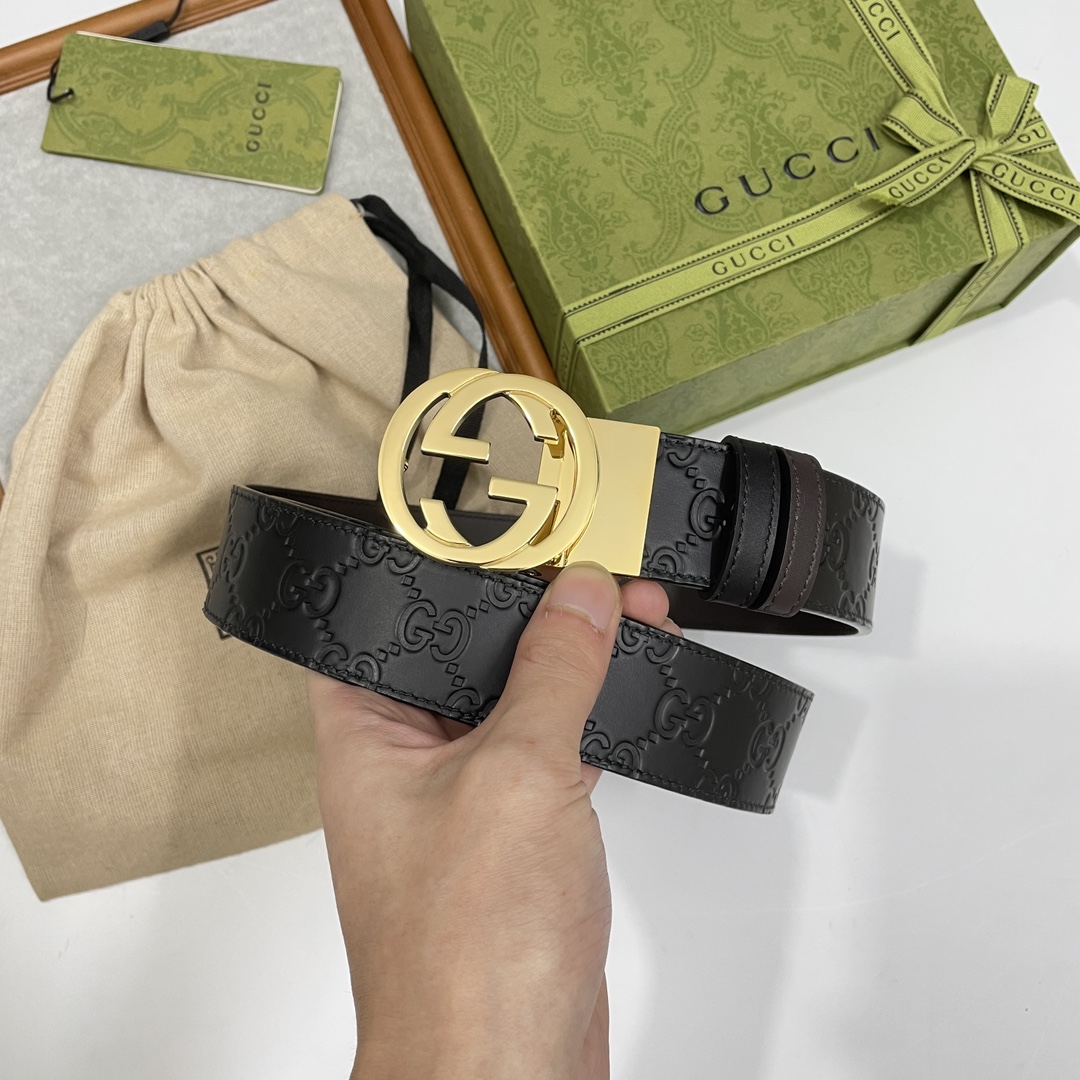 Gucci Basic Belt Black S-m