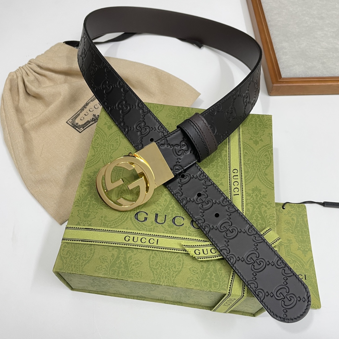 Gucci Basic Belt Black S-m